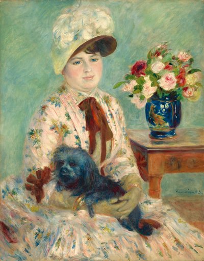 Mlle Charlotte Berthier da Pierre Auguste Renoir